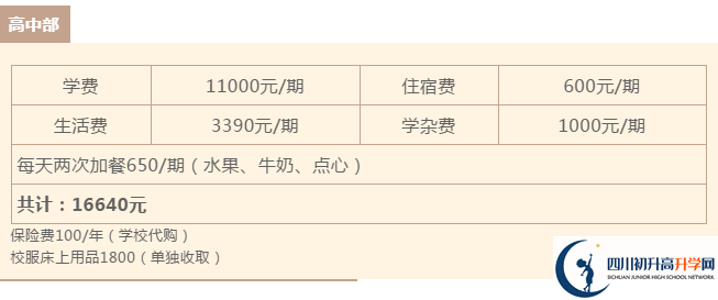 雅安北附實驗學校的高中住宿怎么樣？
