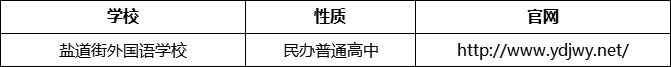 成都市鹽道街外國語學(xué)校官網(wǎng)、網(wǎng)址、官方網(wǎng)站